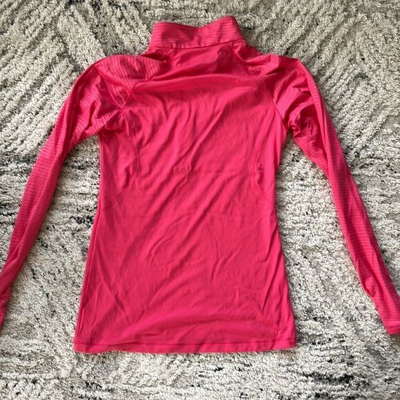 Pink Under Armour Heat Gear Track Jacket Zip Up - Picture 4 of 7